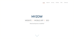 Desktop Screenshot of myzow.com